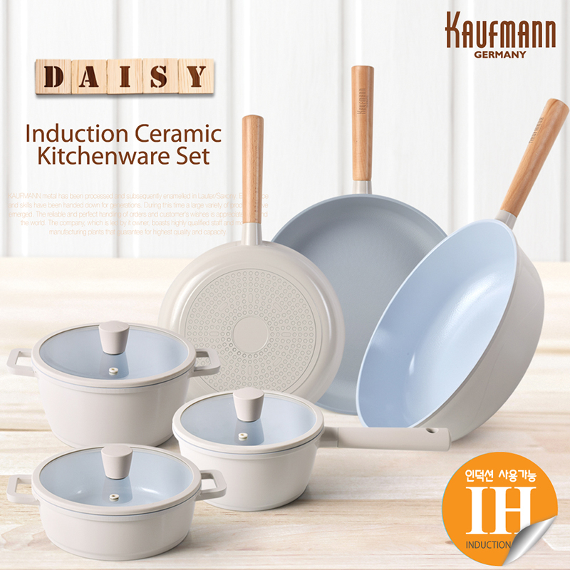 [카우프만] 데이지 인덕션 주방 9P 세트(B형) KDIC-B9P