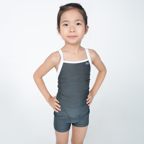 알앤엘 컬러플랩 여아 2부 실내 수영복 4(75)~10(90)까지 (문더스트)