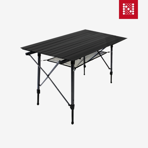 노마드 알루미늄 롤 테이블 120(THEBLACK) 접이식 휴대용 캠핑 용품 N-7195