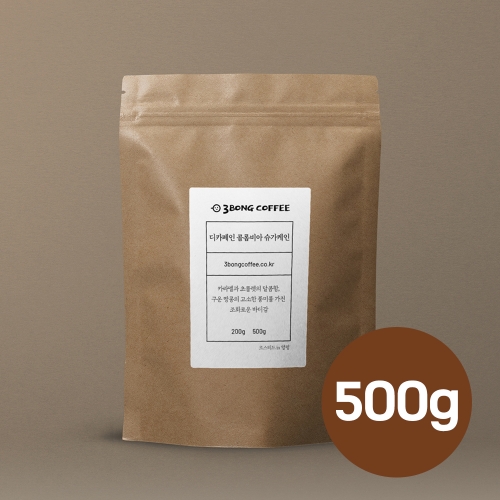 삼봉커피 디카페인 에티오피아 원두커피 500g