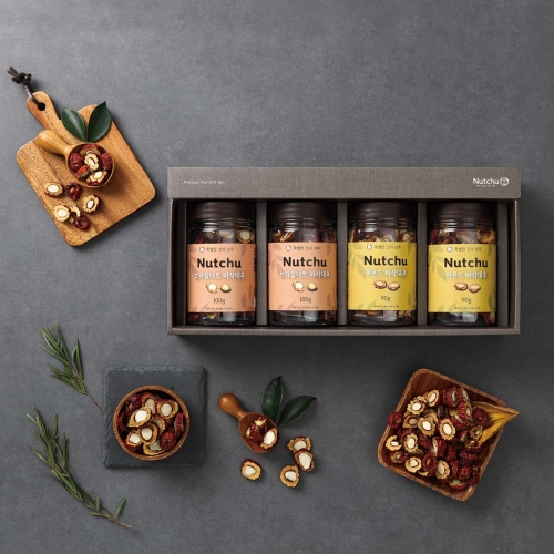 넛추 4종 선물세트 2호 (바삭대추 2종 구성)