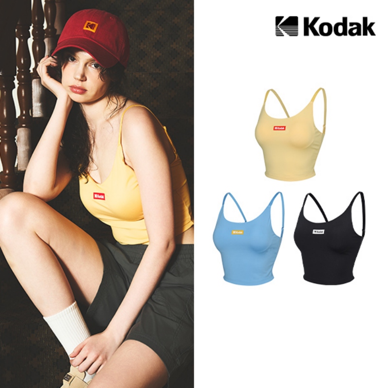 [코닥] 백리스 스퀘어 로고 브라탑 3종세트 KDMYIAP08