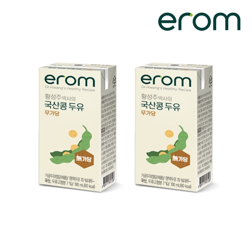 [이롬 황성주] 국산콩두유 무가당 140ml x 24팩