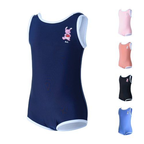 알앤엘 베이직 라인 여아 실내 수영복 2(S)~12(JM) (인디고네이비)