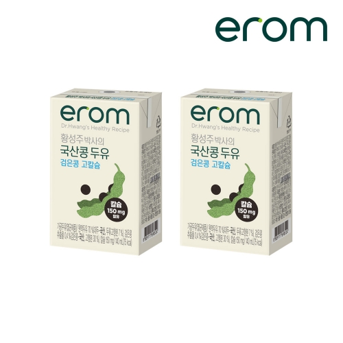 [이롬 황성주] 국산콩두유 검은콩 고칼슘 140ml x 96팩