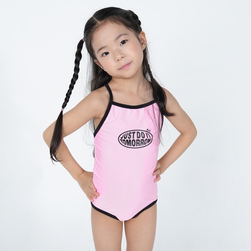 알앤엘 투모로우 모먼트 V백 여아 수영복 4(M)~12(JM)까지 (핑크)