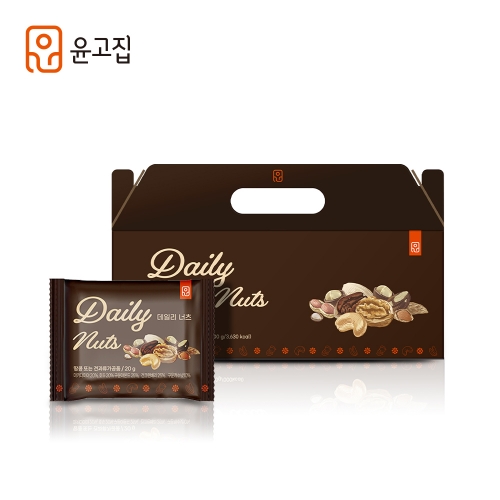 [윤고집] 데일리너츠 20g*30봉