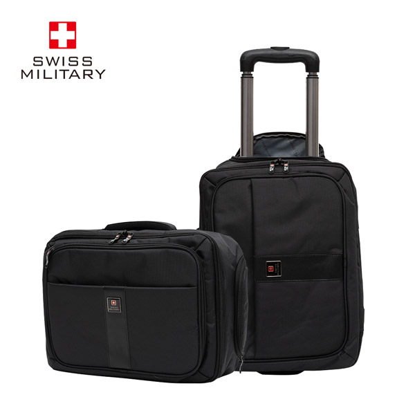 [스위스밀리터리] 비즈니스 브리핑백(16.8인치 비즈니스 가방 겸용 캐리어)