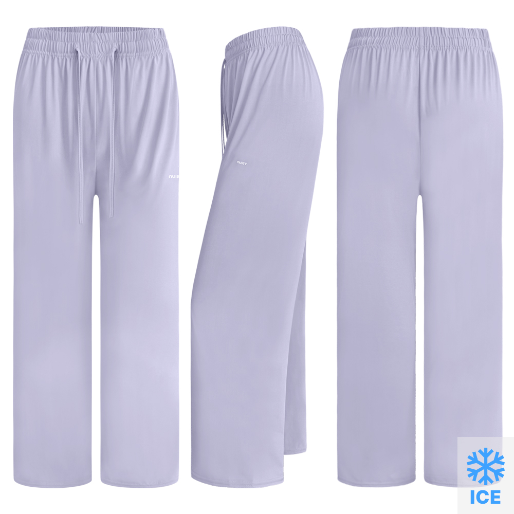 [우드피카] 여성용 냉감 쿨링 와이드 밴딩 팬츠 (색상6종/택1)