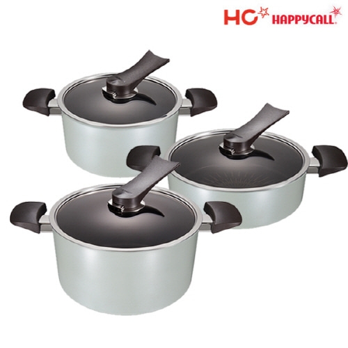 [HC해피콜] 뉴버던트 티타늄 IH 냄비 3종D (양수20,전골24,곰솥24)