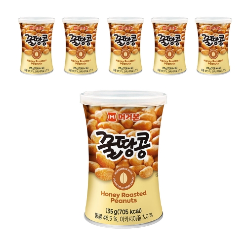 [MURGERBON] 머거본 꿀땅콩 135g x6개