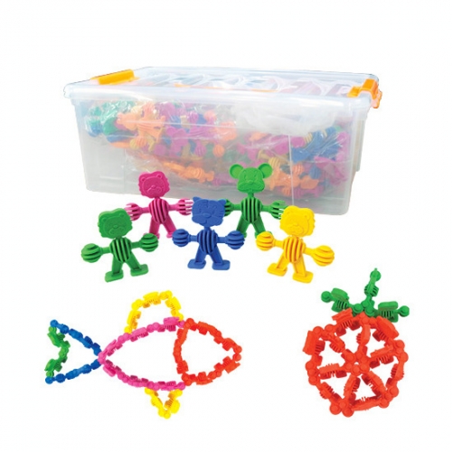 [지니맥] 애니멀프랜드 창의블록세트 144피스