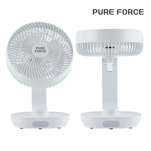 [퓨어포스] BLDC 8인치 휴대용 선풍기 수면무드등 BTF-WH800