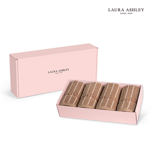 [로라애슐리] 뉴클래식 에디션 스트라이프 타월 60수_180g*4매 (색상/택1)