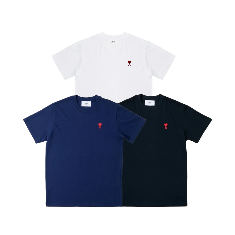 [아미] 스몰 하트 라운드 반팔티 (색상3종/택1) S~XL까지