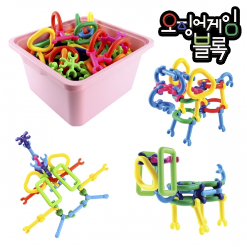 [지니맥] 오징어게임 블록교구 208피스