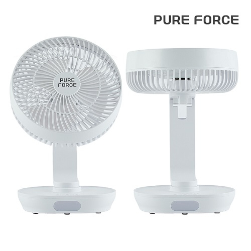 [퓨어포스] BLDC 8인치 휴대용 선풍기 수면무드등 BTF-WH800