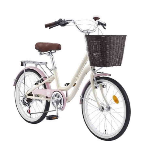 [삼천리자전거] 2025년형 시티형 레스포 프림로즈 7단 20인치(13.7kg)