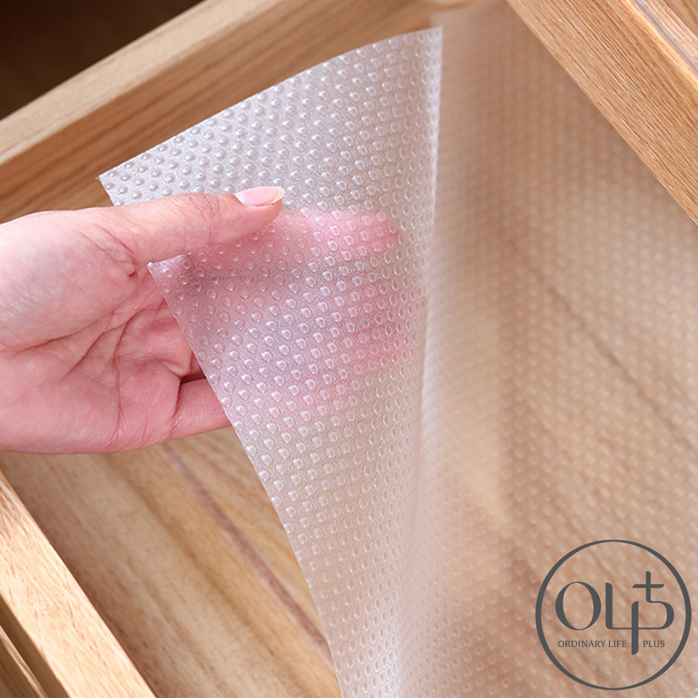 [오라플] 1+1 주방서랍 위생매트 방수 논슬립 깔개 싱크대 오염방지시트 45x150xm