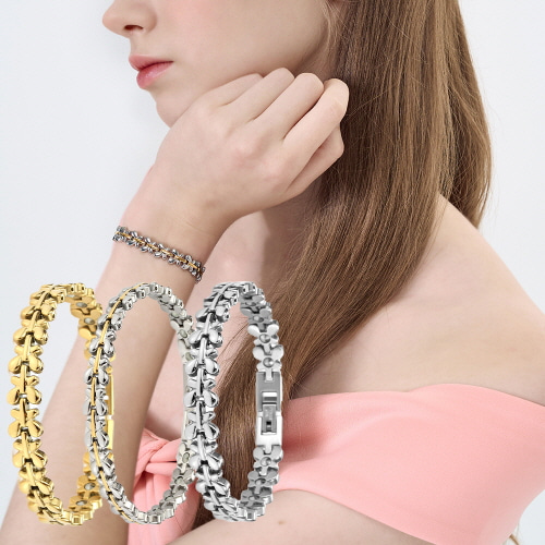 [토르소] 여성용 게르마늄 건강팔찌 TGB2003-GD/GS/SV(색상 택1)