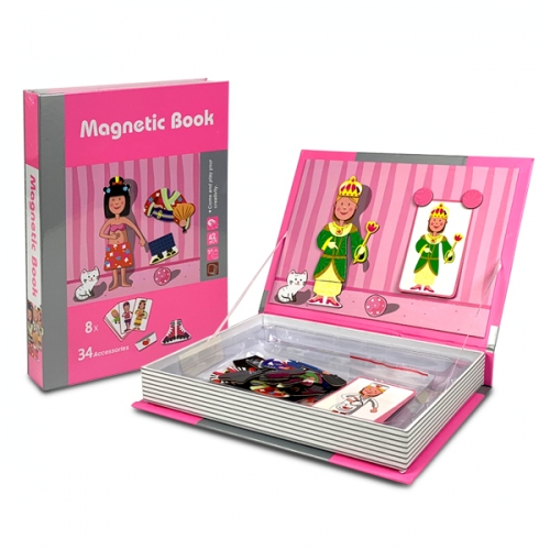 지니맥 자석퍼즐놀이 테마소녀