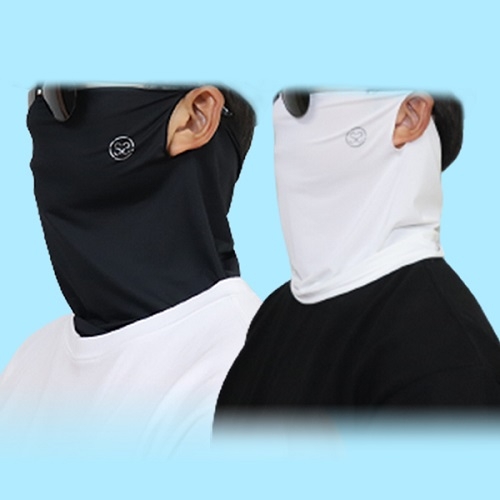 [아비스] 자외선차단 마스크 95%이상 야외활동 필수템 얼굴햇빛가리개 쿨 프리미엄 마스크