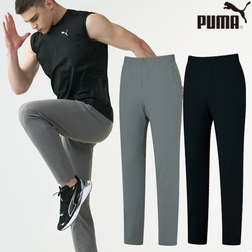[여름상품 이월행사][푸마] 아이스 일자팬츠(남여공용) PU4150 (블랙)