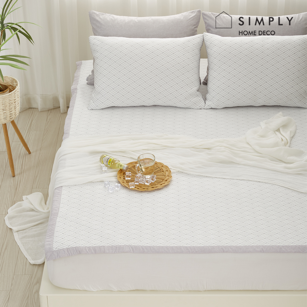 [simply home] 심플리홈 듀라홈 쿨앤소프트 냉감패드 (Q)_이불가방 포함