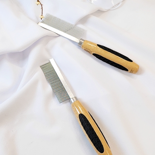 페페 바스(Bass) 프리미엄 메탈 콤빗 페이스콤 눈꼽빗 강아지빗 고양이빗 수염빗