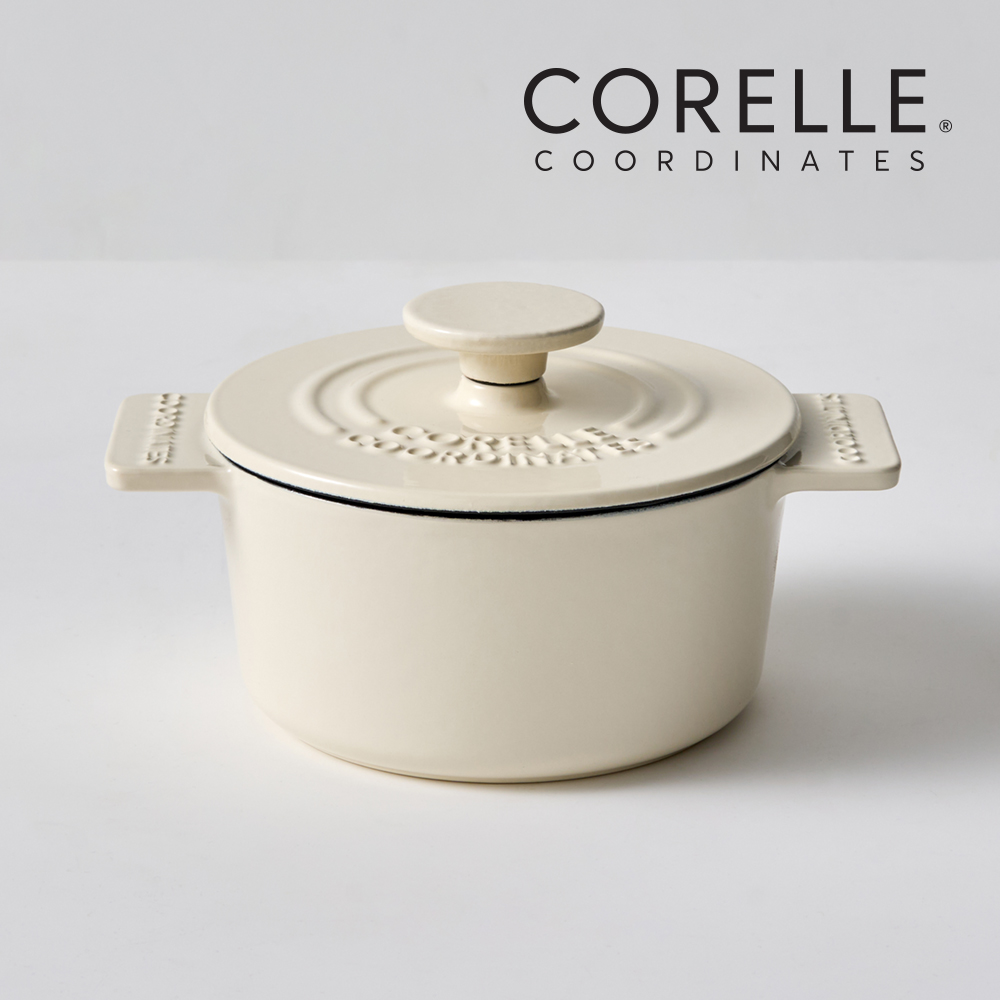 [코렐] 코디네이츠 무쇠 애슐리 아이보리 14cm 양수냄비