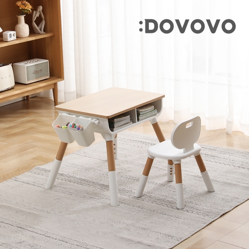 [도보보] 우드 유아책상&의자 세트