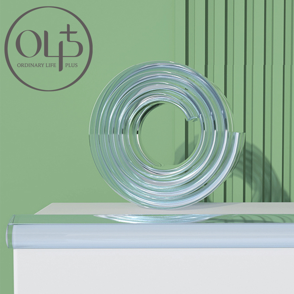 [오라플] 1+1 모서리 테이프 보호대 코너가드 투명 스티커 폭20mm/두께4.5mm