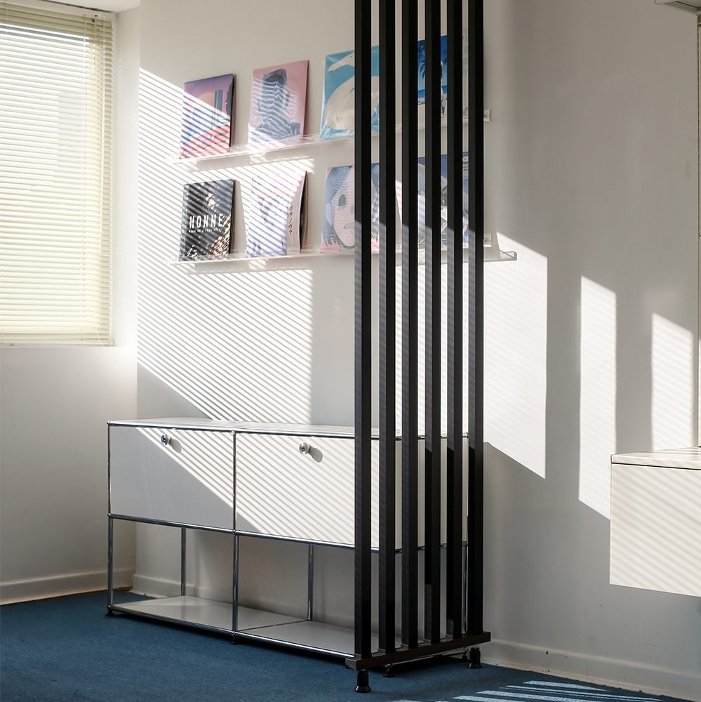 [웰렉스] 알루월 무타공 가벽 파티션 간격3cm/가로폭70cm/높이238.5~255.5cm (색상5종/택1)