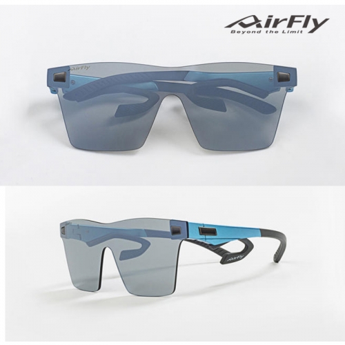 [에어플라이] AirFly 코받침 없는 패션선글라스 AF-501 GRAY MIRROR 편광