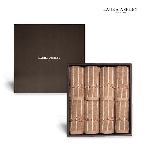 [로라애슐리] 뉴클래식 에디션 스트라이프 타월 60수_180g*8매 (색상/택1)