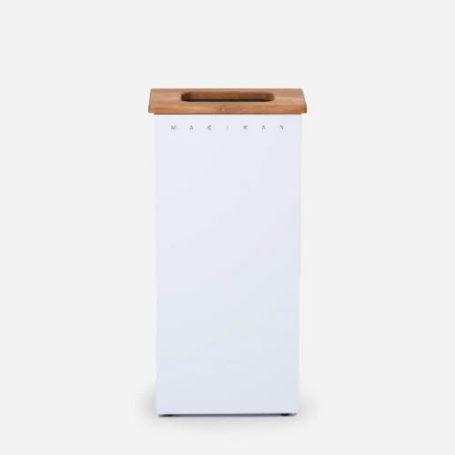 [매직캔] 뉴 언커버 250 휴지통 26L (화이트/블랙 택1)