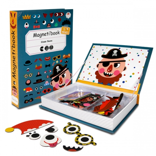 [지니맥] 자석퍼즐놀이 남자얼굴