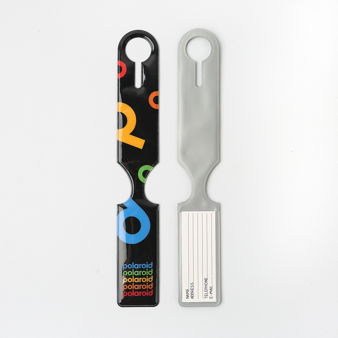 [폴라로이드] 캐리어 네임택 블랙