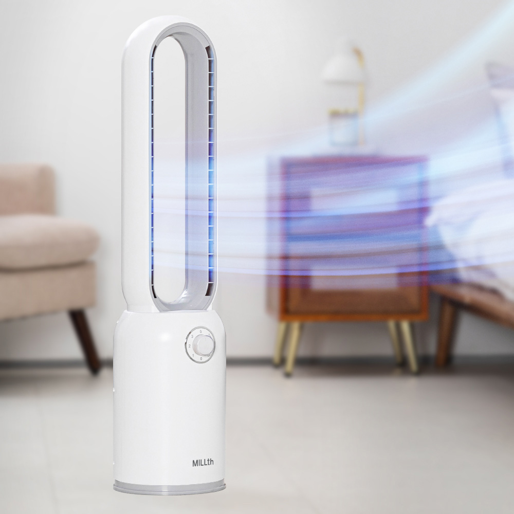 [MILLTH] 밀스 AC 다이얼 날개없는 선풍기 MTH-FAN2025AC-DIA