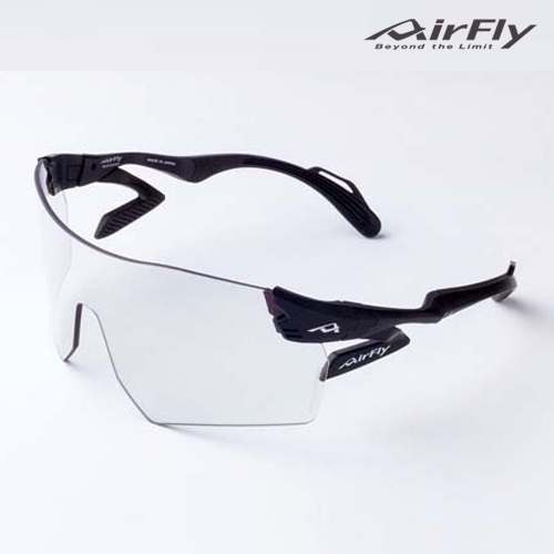 [에어플라이] AirFly 코받침 없는 스포츠고글 AF-305 BK GRAY 변색