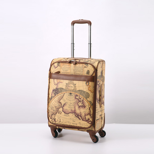 [이태리 명품 Le Voci]NEW 르보치 PVC 고지도 기내용 가방 20인치(4바퀴 채용)