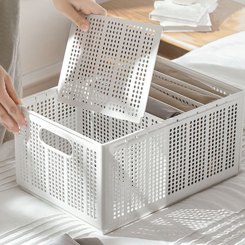 [오라플] 칸칸이 옷정리함 바지 수건 수납함 리빙박스 (1칸 정리함)