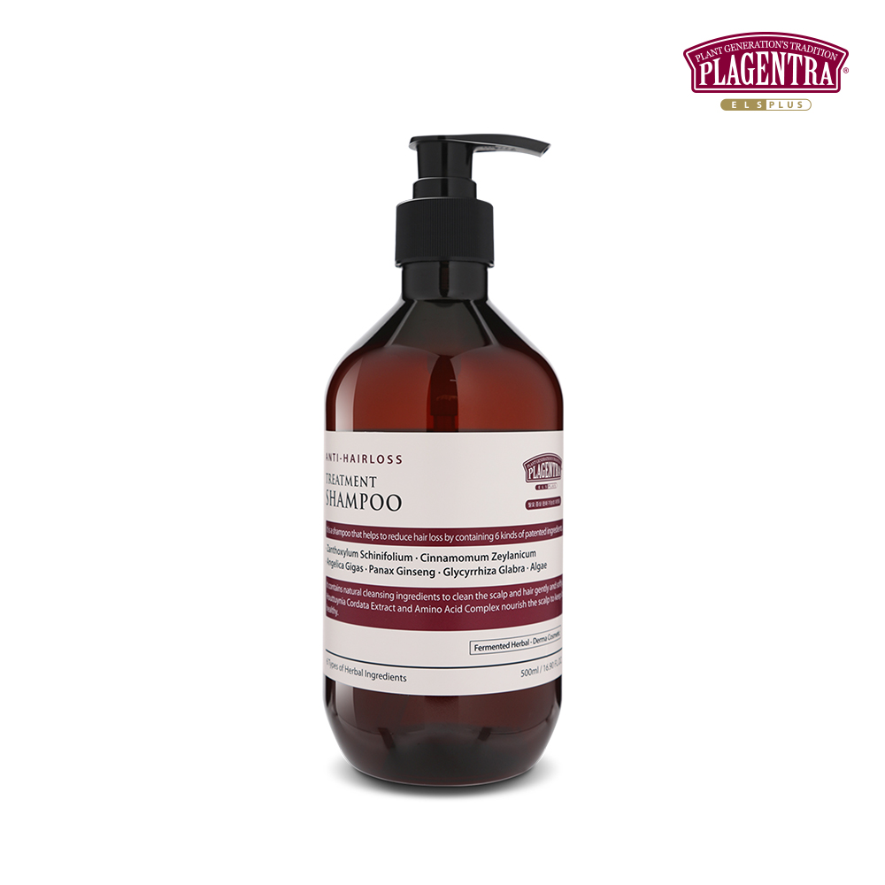 [프라젠트라] 안티-헤어로스 트리트먼트 샴푸 500ml