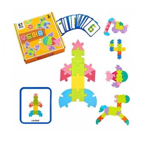 [지니맥] 우드퍼즐 67피스