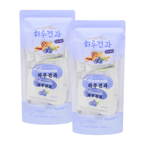 [좋은세상] 하루견과 블루베리 [250g] (25gx10봉)) x2개