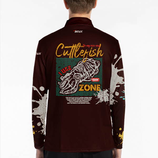 듀스피싱 기능성 사계절용 낚시의류 낚시져지 긴팔티셔츠 QDT-918