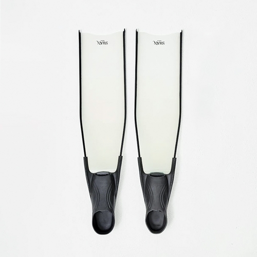 [오션테그] SWAN 프리다이빙 유리섬유 롱핀 블랙