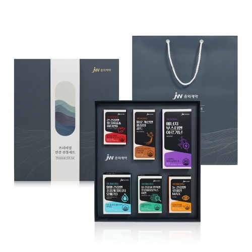[JW] 중외제약 프리미엄 건강 선물세트 6종