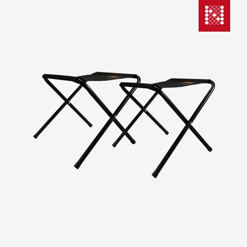 노마드 접이식 캠핑의자 와이드 스트롱 BBQ 블랙 N-8198