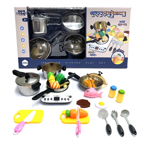 아엠쿡 인덕션 주방놀이 세트 24P